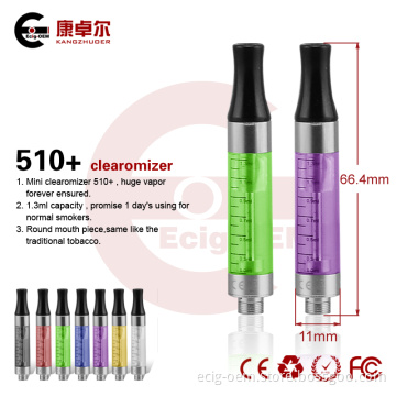 Electronic Cigarette The Newest 510 Clearomizer, Advanced E Smoking Atomizer